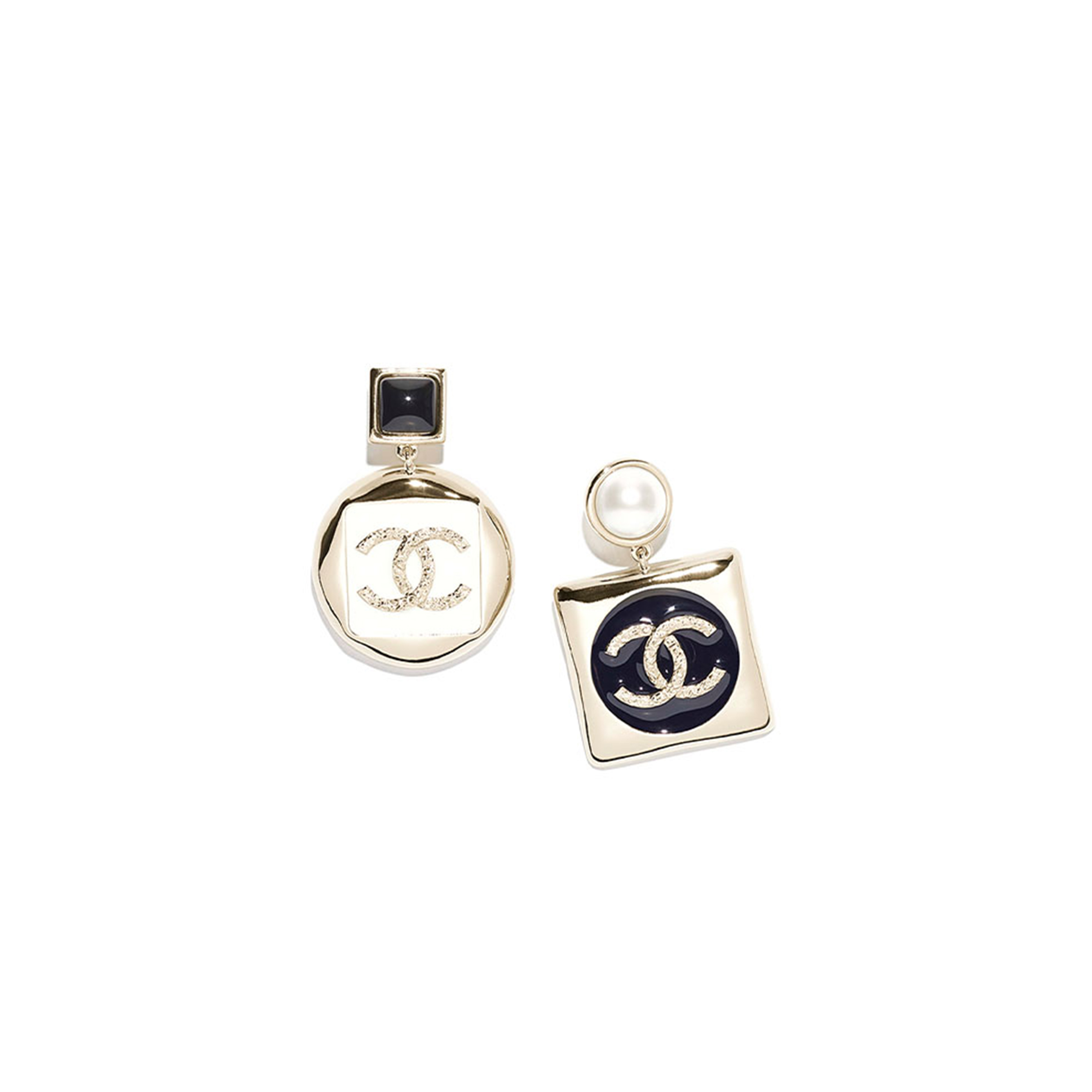 Ch**el clip-on pendant earrings abg907